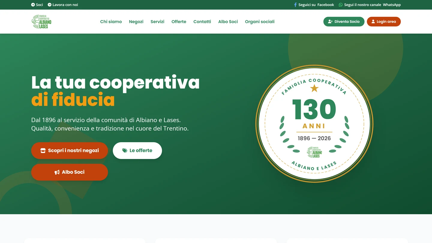 Famiglia Cooperativa Albiano e Lases